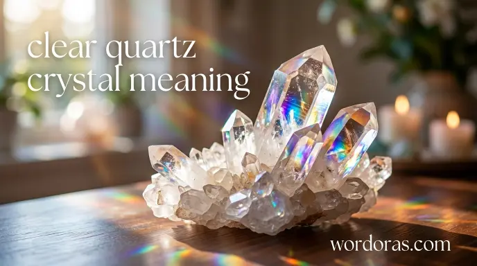 clear quartz crystal meaning