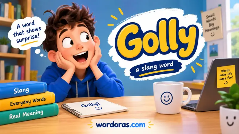 Golly a Slang Word