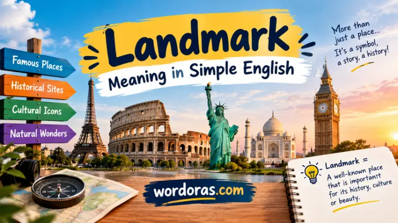 Landmark Meaning in Simple English