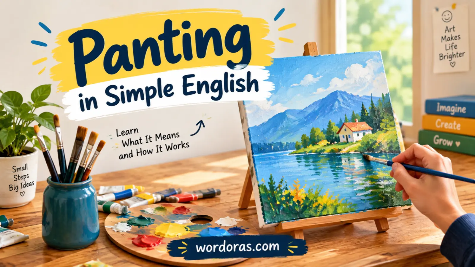 Panting in Simple English