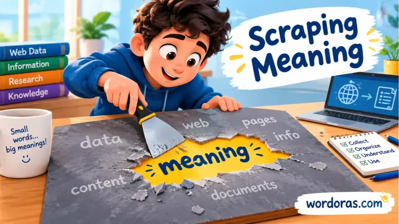 scraping meaning