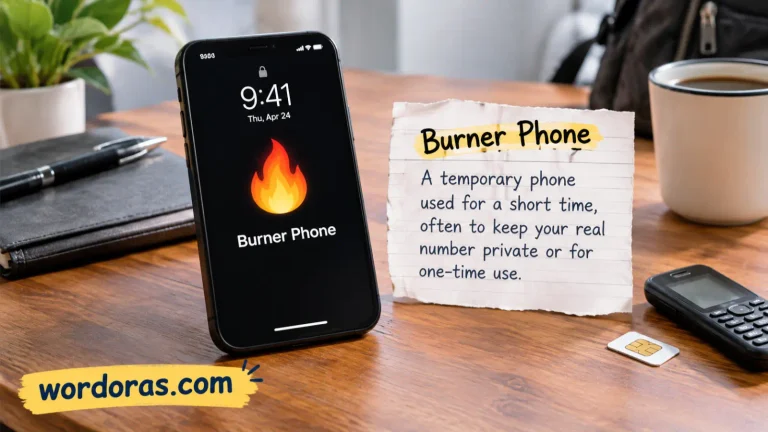 burner phone meaning