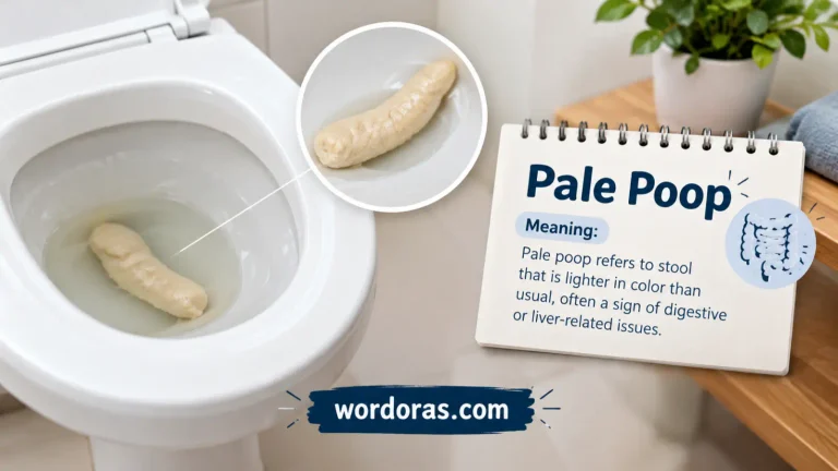 pale poop meaning